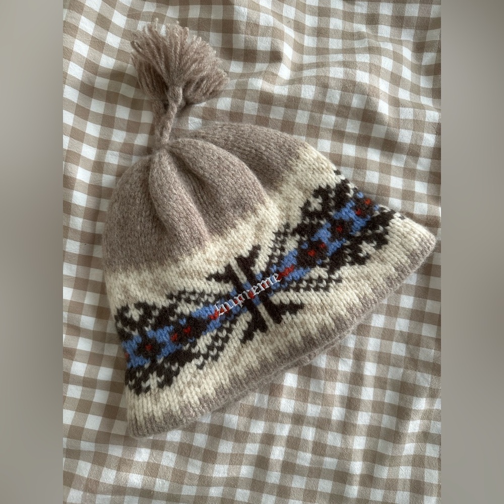 Supreme Tassel Beanie - Tan FW22